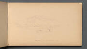 Sketchbook, page 12: "White Mountians from foot of Randolph Hill"