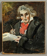 Draft of the Beethoven Portrait with Missa Solemnis