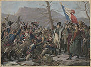 Triumphant return of Napoleon from Elba (March 1st 1815)