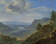 View of Panoramic Rhine Landscape (‘View of The Rhine near Andernach’)