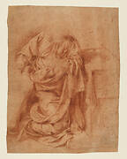 Study for the Kneeling Virgin