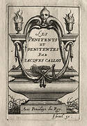 Les Penitents:  Frontispiece