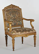 Armchair from the original furnishings of the György Ráth Villa