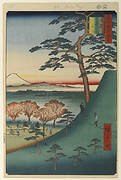 Original Fuji, Meguro, No. 25 in One Hundred Famous Views of Edo