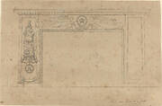 Design for the Chimney Piece in the Throne Room, Buckingham Palace