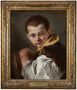 Boy Holding a Book (Portrait of Lorenzo Tiepolo)