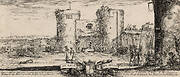 L'entree d'une forteresse from Divers Dessins Tant Pour La Paix Que Pour La Guerre (Various drawings both for peace and war)