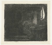 St Jerome in a dark chamber