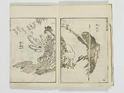 Random sketches by Hokusai (Hokusai manga), vol. 10