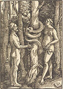 Adam and Eve with Serpent