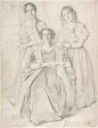 The Baroness Duperré and Her Daughters