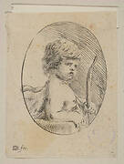 A Small Cupid with His Bow, from 'Various figures and doodles' (Diverses figures et griffonnemens)