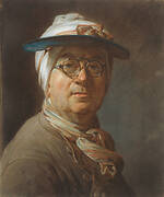 Self-Portrait with a Visor