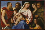 Madonna and Child with Saints and Donors