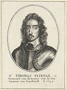 Portret van Thomas Fairfax, militair leider