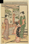 Beautiful Women at a Yashiki