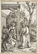 Christ Taking Leave of His Mother, from The Life of the Virgin