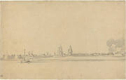 View of a Dutch Town (Delft?)