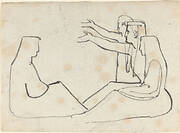 Four Seated Figures