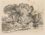 Liber Studiorum: Plate 4, View on the Yare, Norfolk