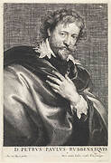 Portret van de schilder Peter Paul Rubens