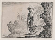 Le Paysan Portant son Sac (The Peasant Carrying his Sack), from Les Caprices Series A, The Florence Set