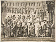 Order of the Chevaliers Marching at Fontainebleau in May 1633