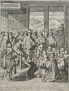 Louis XIII Receiving a Deputation of Magistrates