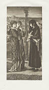 Love Disguised as Reason. From the portfolio: The Work of E. Burne-Jones.