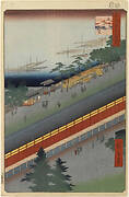 Hall of Thirty-Three Bays, Fukagawa, No. 69 from One Hundred Famous Views of Edo