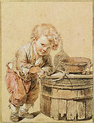 Boy with a Broken Egg, c. 1756