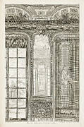 Vue des trumeaux du même Cabinet; Vue des trumeaux du même Cabinet, 3rd Plate