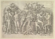 Bacchanal with Wine Vat