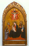 Madonna of Humility with St. John the Baptist, St. Peter, St. Paul, St. Anthony and the Trinity