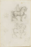 Designs for an equestrian monument