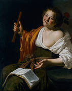 Girl with a flute