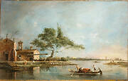 The Isola della Madonnetta on the Lagoon of Venice