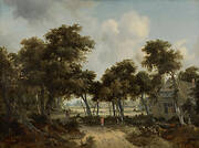 Cottages in a Forest