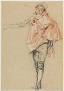 Study of a Standing Dancer with an Outstretched Arm