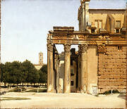 View of the Via Sacra, Rome