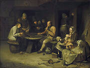 Ann Inn with Backgammon Players