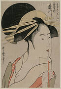 Takigawa of the Ōgiya from the series A Selection of Eastern Beauties