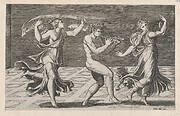 Speculum Romanae Magnificentiae: Dance of Fauns and Bacchants