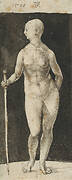 Nude Woman with a Staff