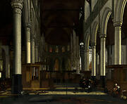 The Interior of the Oude Kerk, Amsterdam