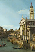 Capriccio: The Rialto Bridge and The Church of S. Giorgio Maggiore