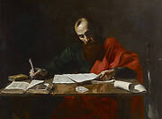 Saint Paul Writing His Epistles