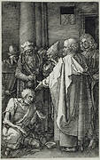 Saints Peter and John Healing a Cripple at the Gate of the Temple