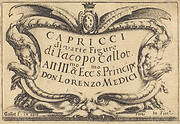 Title Page for "The Capricci"