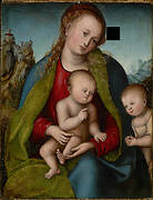 The Virgin Mary, with the Infant and Saint John the Baptist